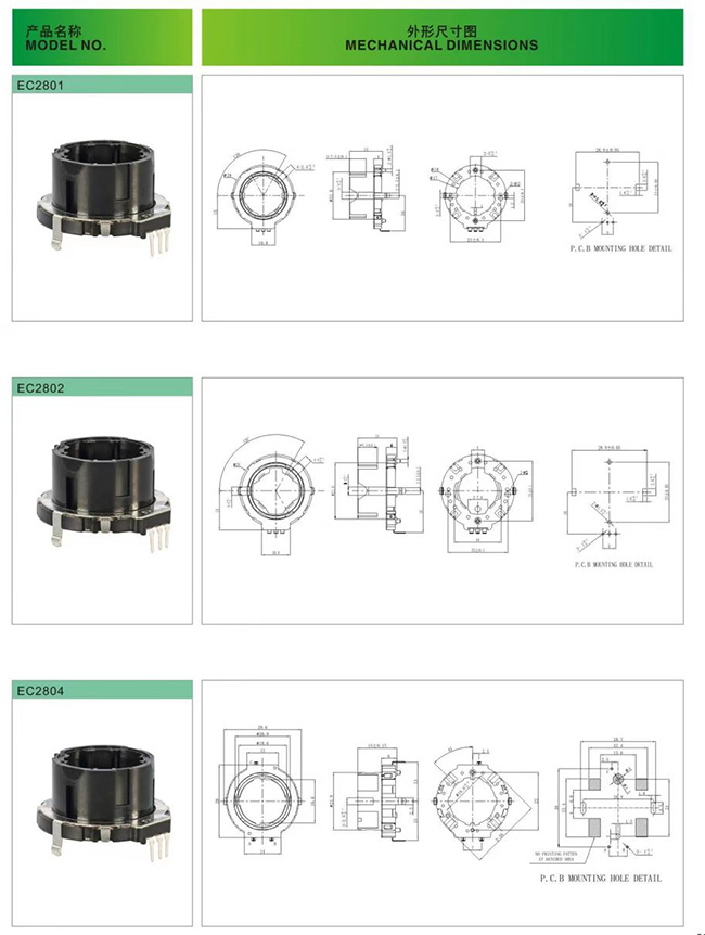 legtop ec28 rotary encoder